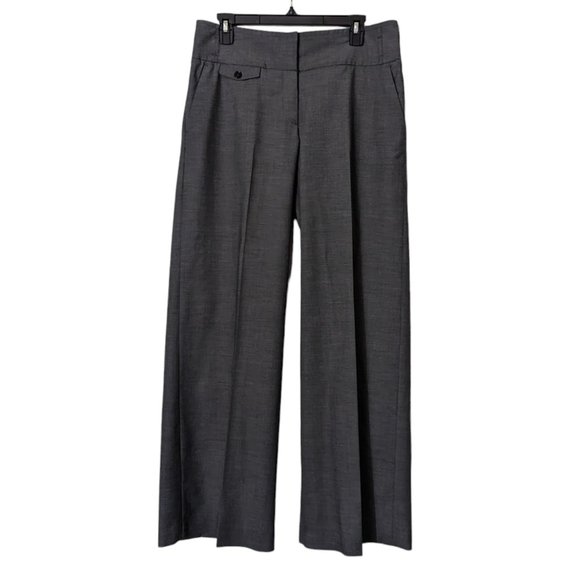 H&M Pants - Women's H&M wide leg dress pants, gray, size 10
